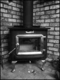wood stove BRASS FLAME [reduced]