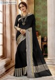 Different Ways To Drape Your Black Sarees