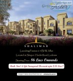 Buy Luxury Villas in Shalimar Garden Bay at Sitapur-Hardoi Link 