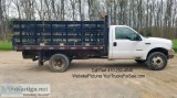 2004 Ford F-550 SD Diesel Stake Body Truck