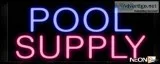 Pool Supply Neon Sign