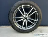 Ford mustang 2017 wheels with pirelli P Zero Nero tires 2355018 
