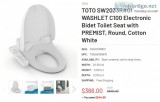 TOTO WASHLET C100 Round Bidet Toilet Seat