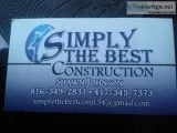 Simply the best construction