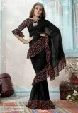 Enhance a Latest Cutwork Saree