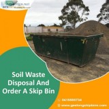 Green waste skip bin