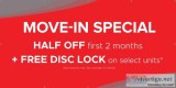 50% OFF FIRST 2 MONTHS GUARD DOG SELF STORAGE