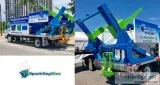 Trash can cleaning service