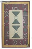 Damaru Diamond Cotton Flat-Woven Dhurrie - Rugs and Beyond