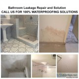 Bathroom Waterproofing Contractors Services