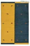 Dual Half Woolen Dhurrie - Rugs and Beyond