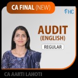 CA Final &ndash Audit (English) By CA Aarti Lahoti