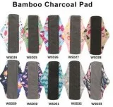 Get Washable and Reusable Bamboo Charcoal Feminine Hygiene Mater