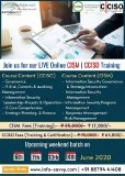 LIVE Online CISM  CCISO Training