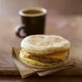 New Concept  Coffee  Breakfast Sandwich To Go