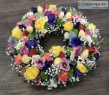 Seasonal Bright Wreath &ndash buy online or call 01525 237939