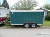 Enclosed wells cargo 7x14