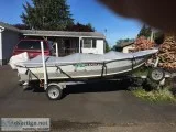 1992 15  SmokerCraft Alaskan