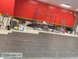 Ceramic tile. vinyl.  Carpet