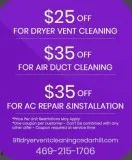 911 Dryer Vent Cleaning Cedar Hill TX