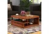Grab wooden Teapoy at discounted price at Wooden Street