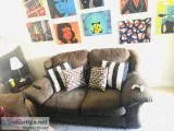 Couches with ottoman