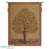 KLIMT S TREE OF LIFE BELGIAN TAPESTRY