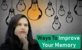Ways to improve your memory
