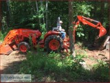 Backhoe and Tractor work