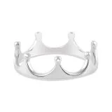 SILVER RING-KING S CROWN