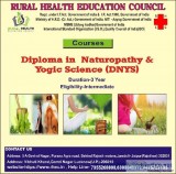 Diploma In Naturopathy And Yogic Science