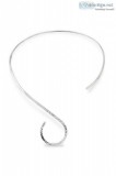 Elegant Sterling Silver Choker
