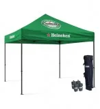 10x10 Custom Printed Pop Up Tent With Roof and Walls - Tent Depo