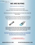 WE BUY COMPUTER NETWORKING TRANSEIVERS SFPGLCQSFPCPAKSO NS and M