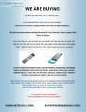 WE BUY COMPUTER NETWORKING TRANSEIVERS SFPGLCQSFPCPAKSO NS and M