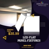 Buy Now LED Flat Panel Fixtures at Low Price