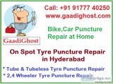 Tire Puncture and Repair Services in Hyderabad  Puncture Repair 
