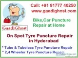 Tire Puncture and Repair Services in Hyderabad  Puncture Repair 
