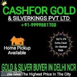 Gold and silver items in  maharani bagh