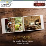 Ambience Creation  2 BHK Apartments in Gurgaon
