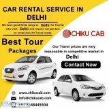 Book Car on Rent in Delhi at low prices on Chiku Cab