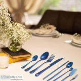 Baroque Royal Portable Stainless Steel cutlery 10 piece Set