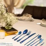 Baroque Royal Portable Stainless Steel cutlery 10 piece Set