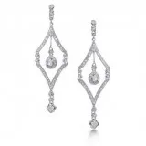 Arianas Triangle Chandeliers For Sale  Inspired Silver