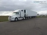 2006 Freightliner Semi Tractor With 2007 Reefer Trailer