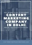 Content Marketing Services Delhi