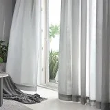 Soft Breeze Brilliant Sheer Curtains Online-Voila Voile