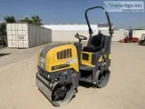 2016 DYNAPAC CC900G VIBRATORY TANDEM SMOOTH DRUM ROLLER