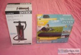Intex Dura-Beam Standard Camping Airbed Twin  Hand Pump