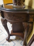 Sink wEngraved Wooden Base